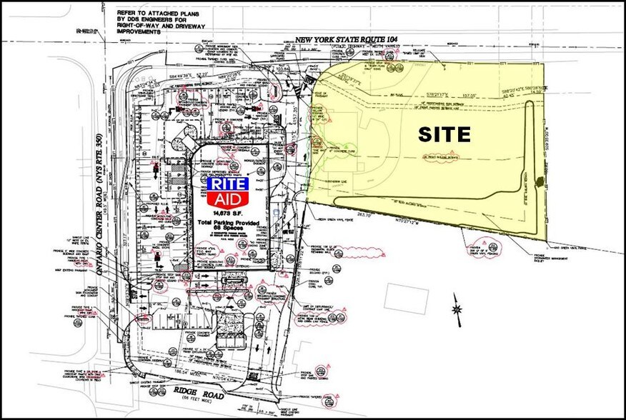 1558 Route 104, Ontario, NY à vendre - Plan de site – Image 2 sur 6