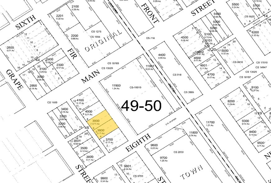 34 S Fir St, Medford, OR à louer - Plan cadastral – Image 2 sur 2