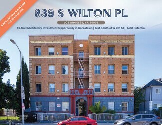 Plus de détails pour 839 S Wilton Pl, Los Angeles, CA - Logement à vendre