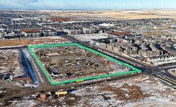 14390 1st St, Calgary, AB - VUE AÉRIENNE  vue de carte - Image1