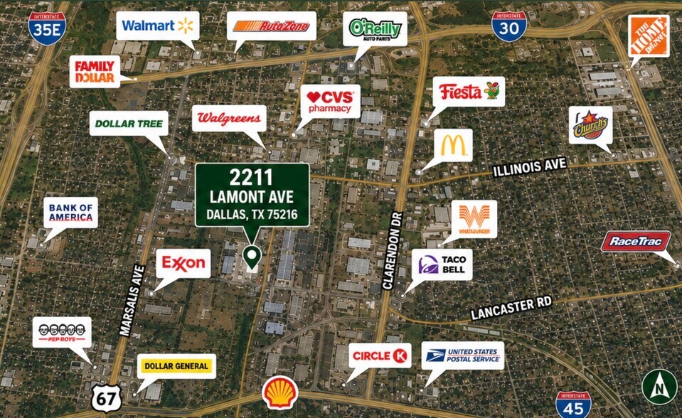 2211 Lamont Ave, Dallas, TX à vendre - Photo de l’immeuble – Image 2 sur 14