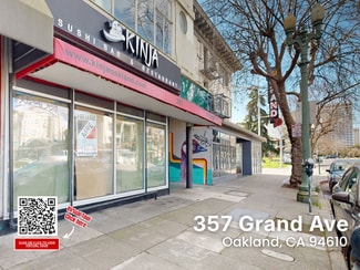 Plus de détails pour 355-357 Grand Ave, Oakland, CA - Local commercial à louer