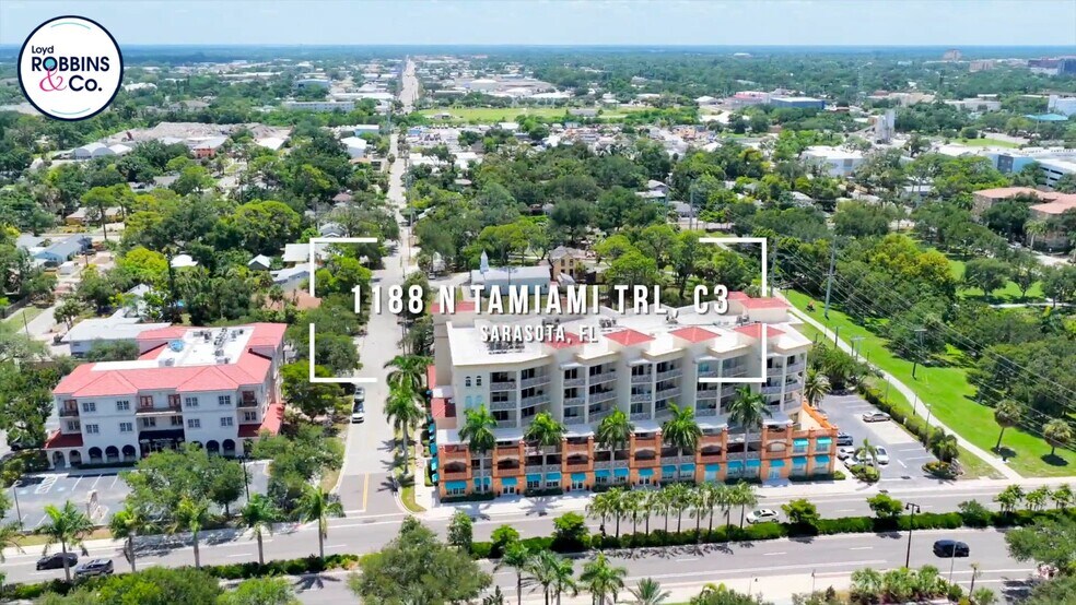 1188 N Tamiami Trl, Sarasota, FL à louer - Vidéo sur l’annonce professionnelle – Image 2 sur 9