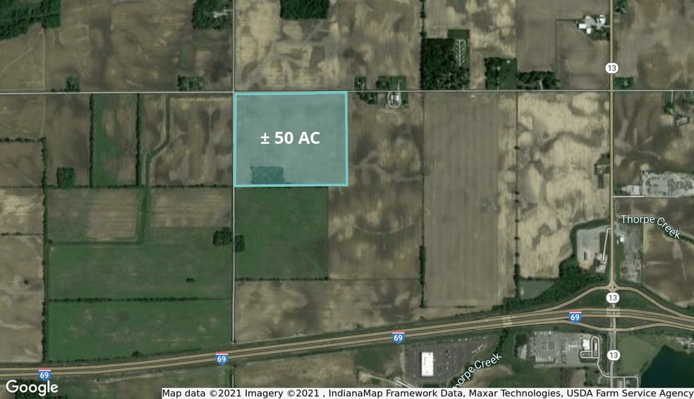 W 700 South, Pendleton, IN à vendre - Aérien – Image 2 sur 2