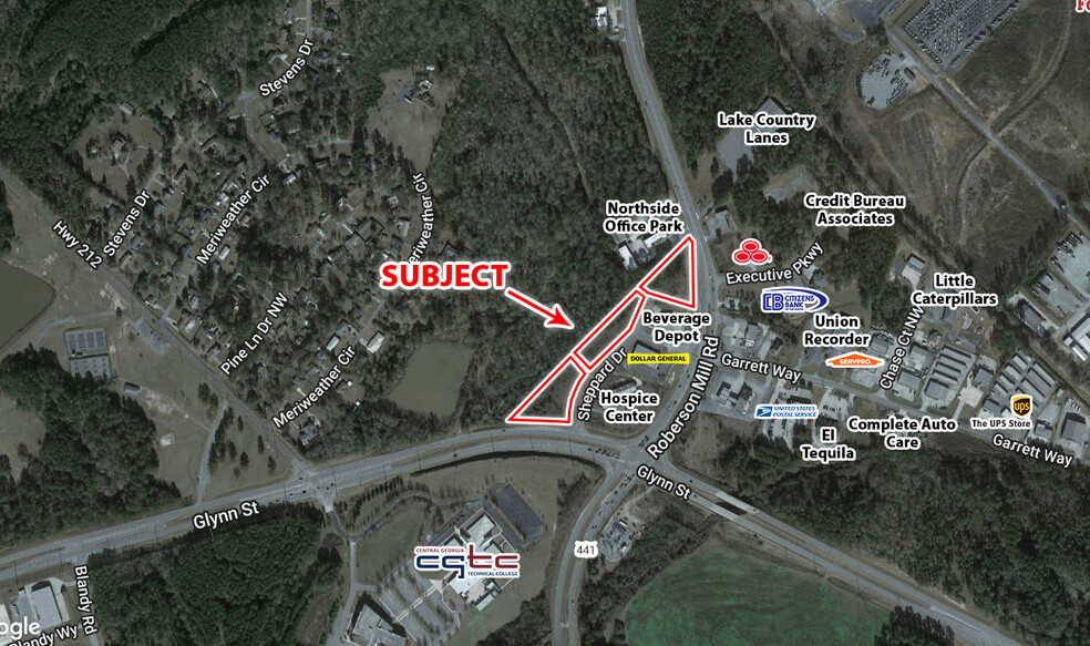 195 Roberson Mill Rd NE, Milledgeville, GA à vendre - Photo principale – Image 1 sur 4