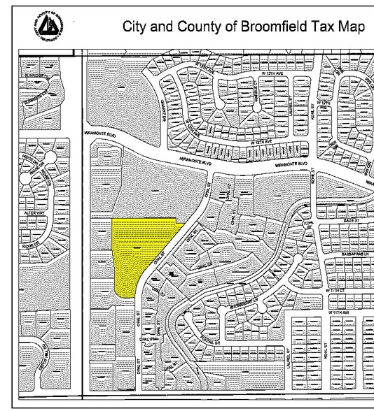 1100-1170 Highway 287, Broomfield, CO à louer - Plan cadastral – Image 2 sur 3