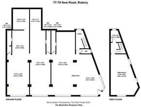 77-79 New Rd, Birmingham à louer Plan d’étage– Image 1 sur 4