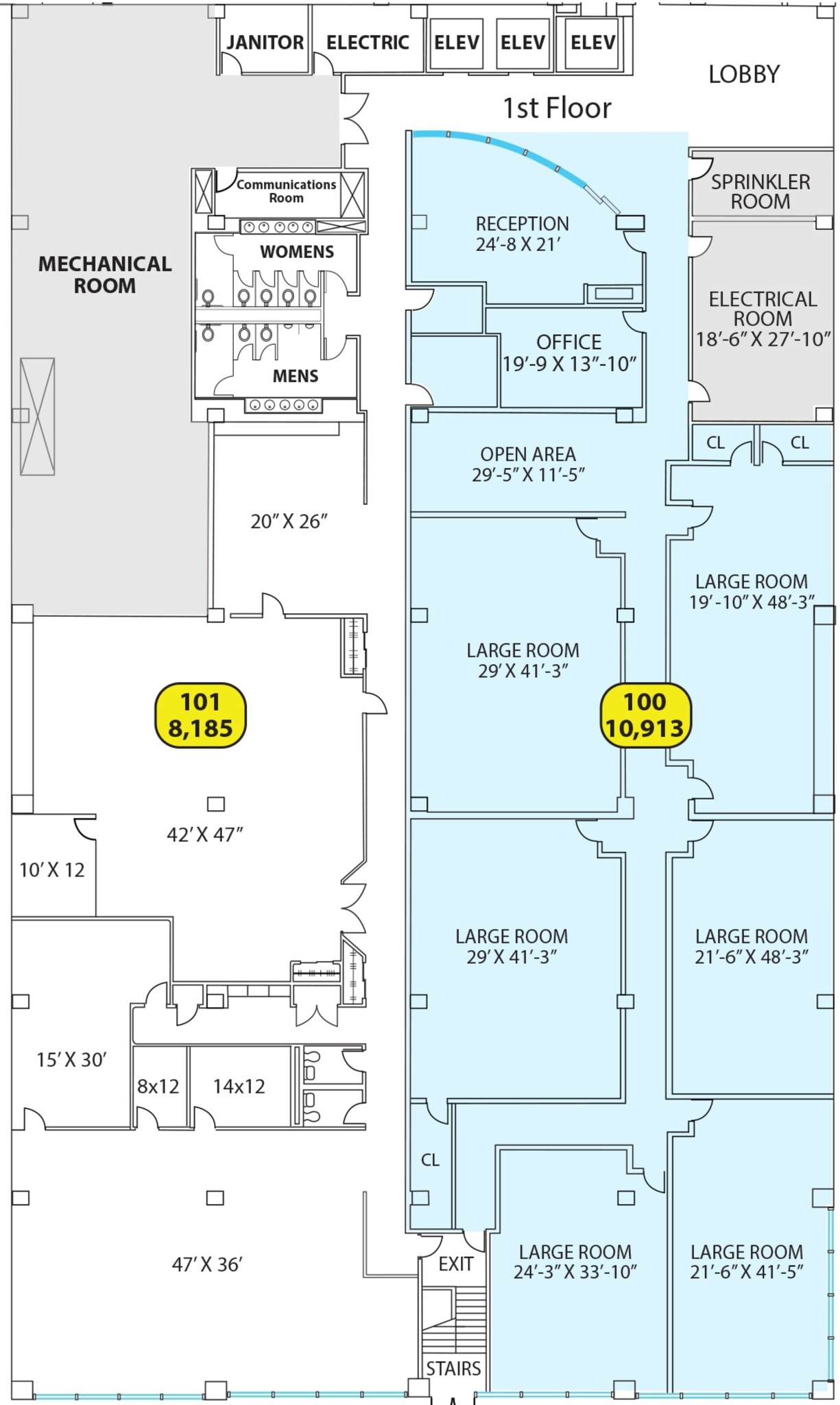 211 Fulton St, Peoria, IL à louer Plan de site– Image 1 sur 1