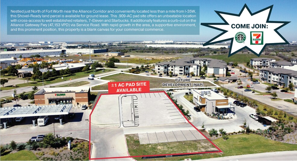 3033 Alliance Gateway Freeway, Fort Worth, TX à vendre - Photo principale – Image 1 sur 6