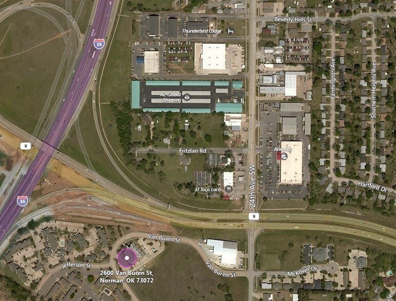 2600 Van Buren St, Norman, OK à vendre - Aérien – Image 2 sur 12