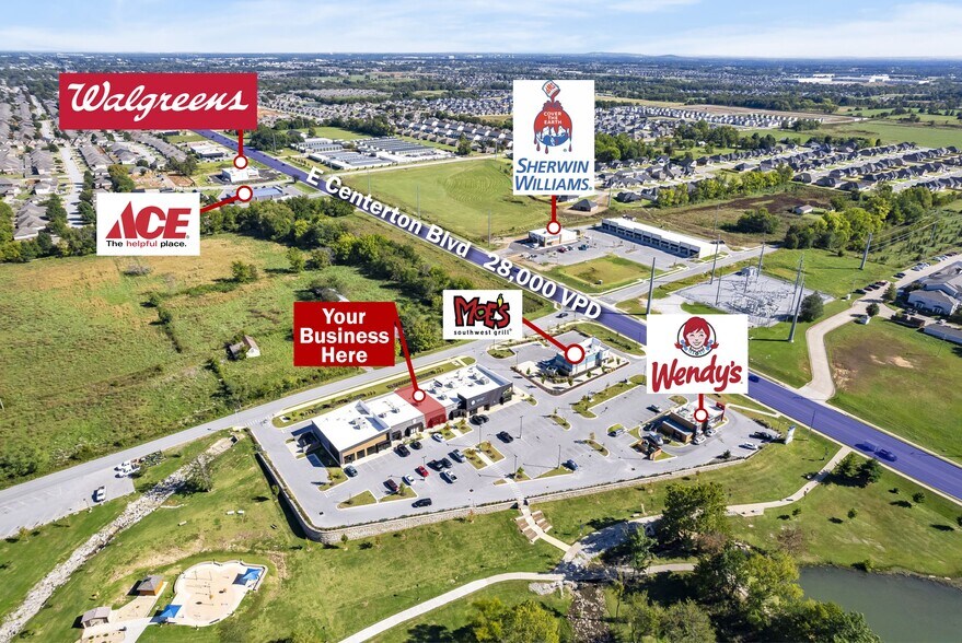 504 E Centerton Blvd, Centerton, AR à louer - Photo de l’immeuble – Image 2 sur 23