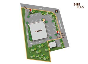 1720 Main St, Chester, MD à louer Plan de site– Image 1 sur 1