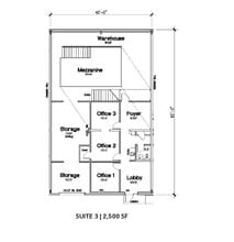 8850 Windfern Rd, Houston, TX à louer Plan d’étage– Image 1 sur 14