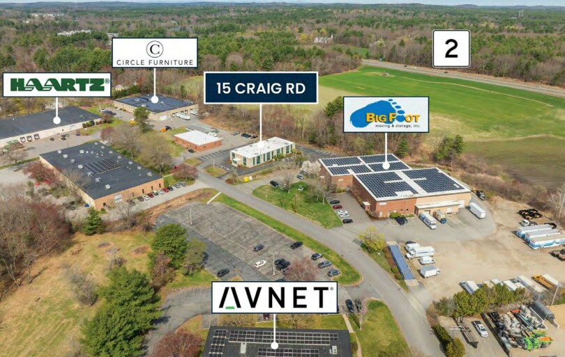 15 Craig Rd, Acton, MA à vendre - Aérien – Image 3 sur 8