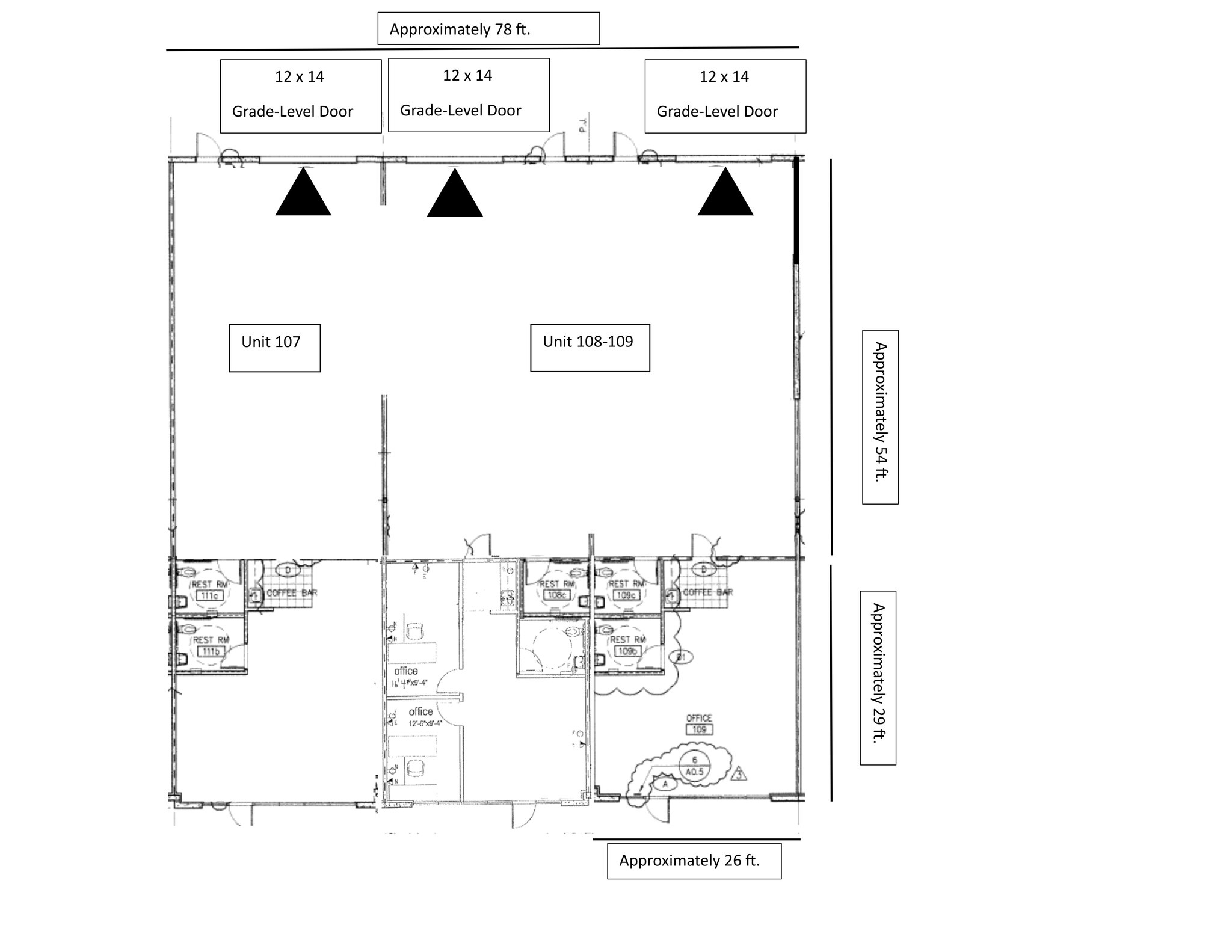 350 E Commercial Rd, San Bernardino, CA à louer Plan de site– Image 1 sur 1