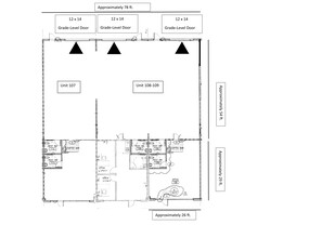 350 E Commercial Rd, San Bernardino, CA à louer Plan de site– Image 1 sur 1