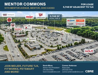 Plus de détails pour 9110-9170 Mentor Ave, Mentor, OH - Local commercial à louer