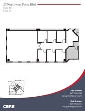 25 NW Point Blvd, Elk Grove Village, IL à louer Plan d’étage– Image 1 sur 1