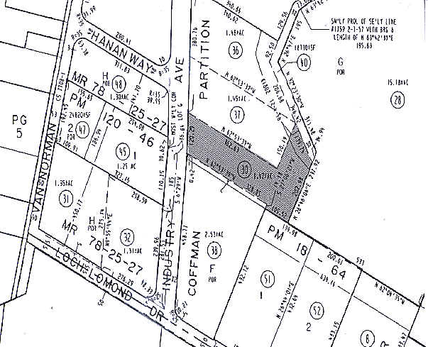 5202 E Industry Ave, Pico Rivera, CA à louer - Plan cadastral – Image 2 sur 2