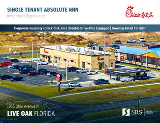 Plus de détails pour 1955 Ohio Ave N, Live Oak, FL - Local commercial à vendre