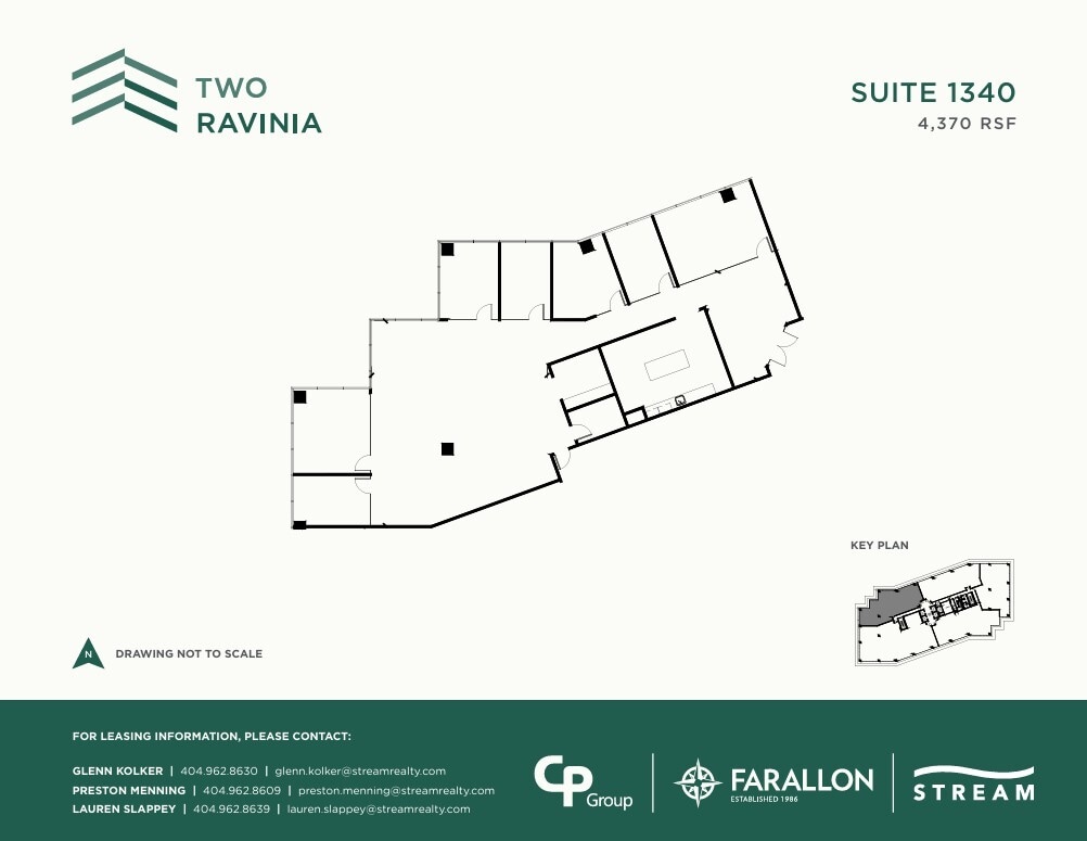 1 Ravinia Dr, Atlanta, GA à louer Plan d’étage– Image 1 sur 1