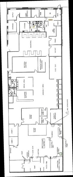 1917 E Saint Andrew Pl, Santa Ana, CA à louer - Plan d’étage – Image 2 sur 3