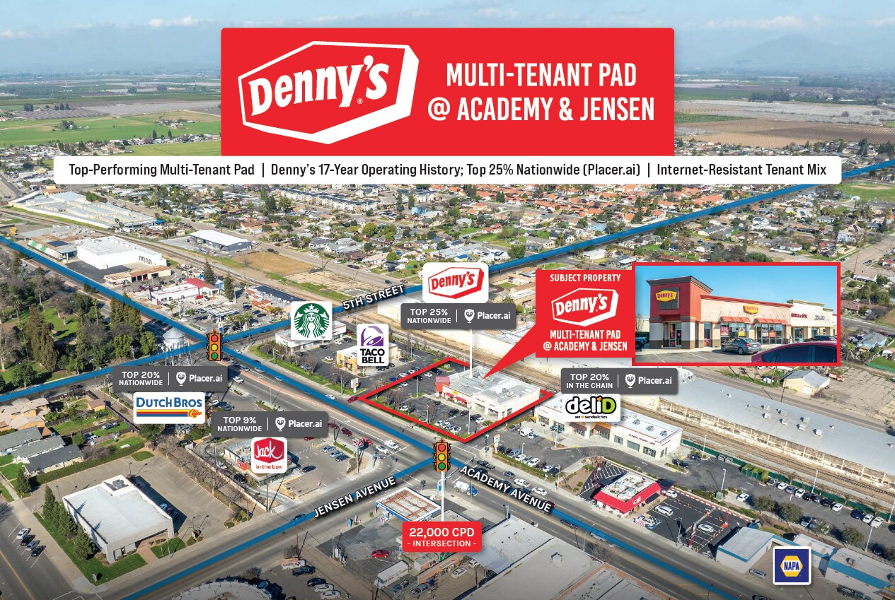 536-544 Academy Ave, Sanger, CA à vendre Photo de l’immeuble– Image 1 sur 5