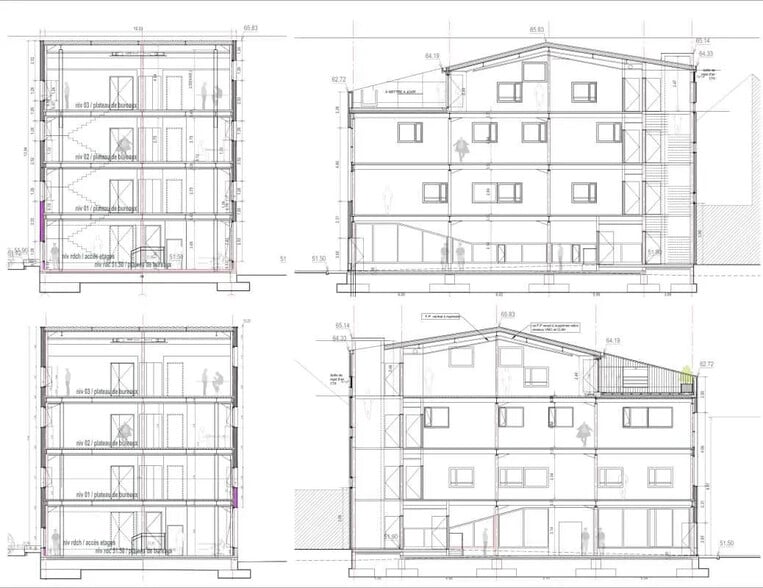 Bureau dans Hérouville-Saint-Clair à vendre - Plan d’étage – Image 3 sur 7