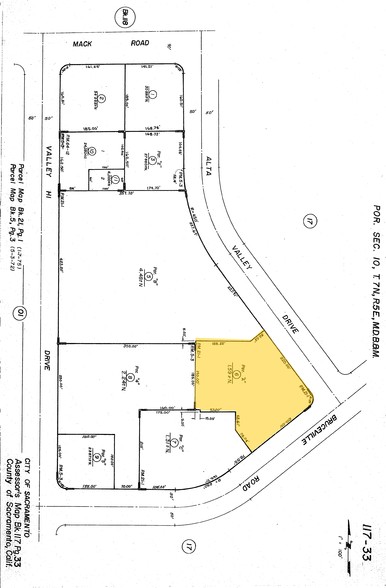 7880 Alta Valley Dr, Sacramento, CA à vendre - Plan cadastral – Image 2 sur 11