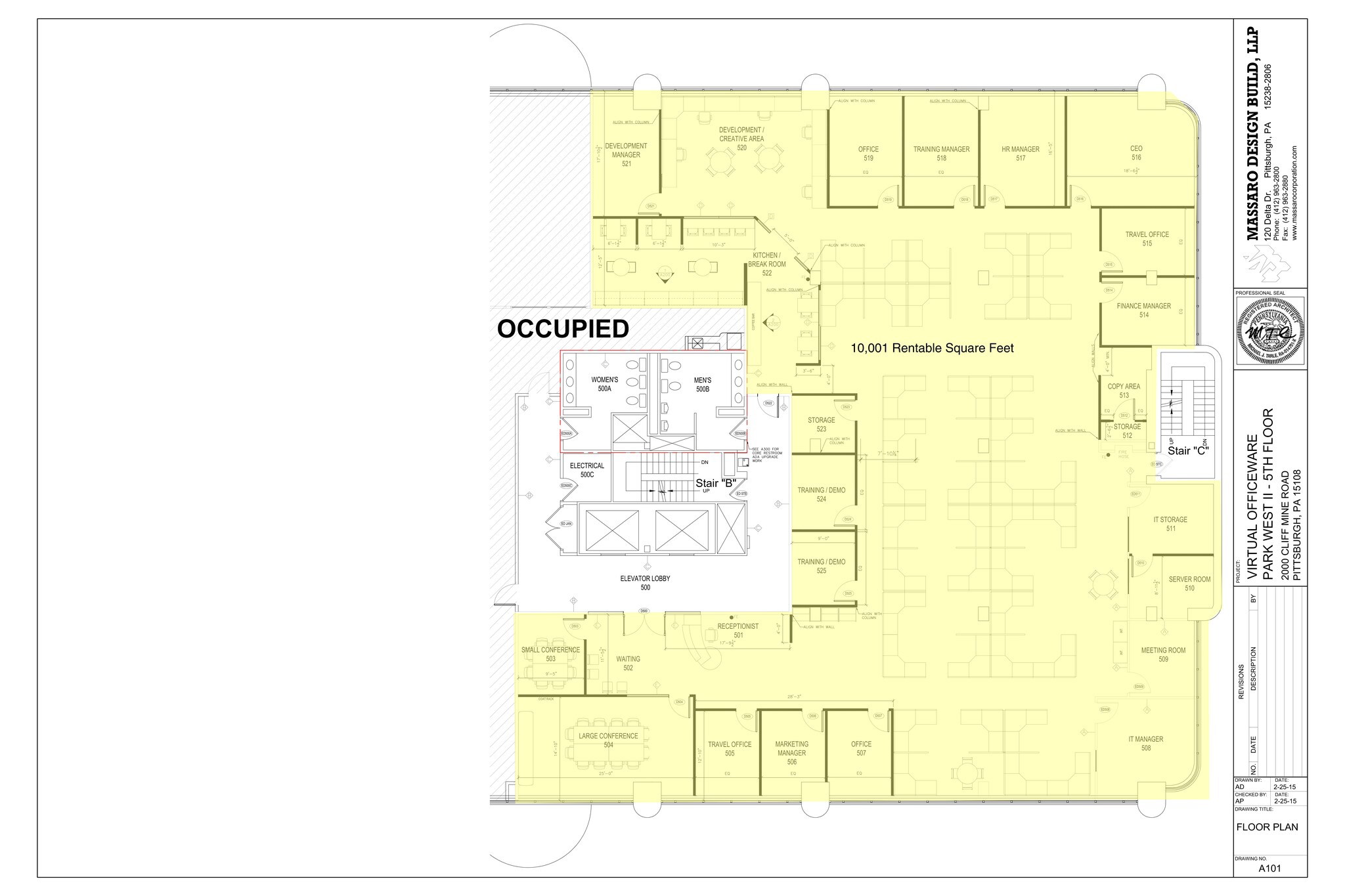 2000 Cliff Mine Rd, Pittsburgh, PA à louer Plan de site– Image 1 sur 1