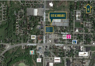 1809 S Euclid Ave, Bay City, MI - VUE AÉRIENNE  vue de carte