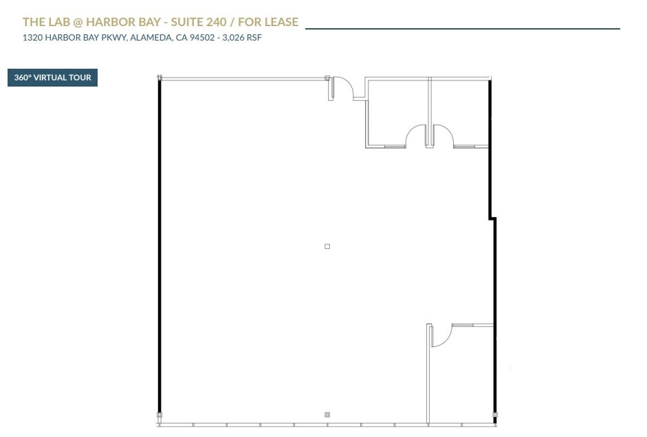 1310-1430 Harbor Bay Pky, Alameda, CA à louer Plan d’étage– Image 1 sur 1