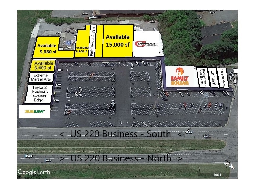 2330-2440 Greensboro Rd, Martinsville, VA à louer Aérien– Image 1 sur 10
