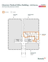 2401 Ravine Way, Glenview, IL à louer Plan d’étage– Image 1 sur 1
