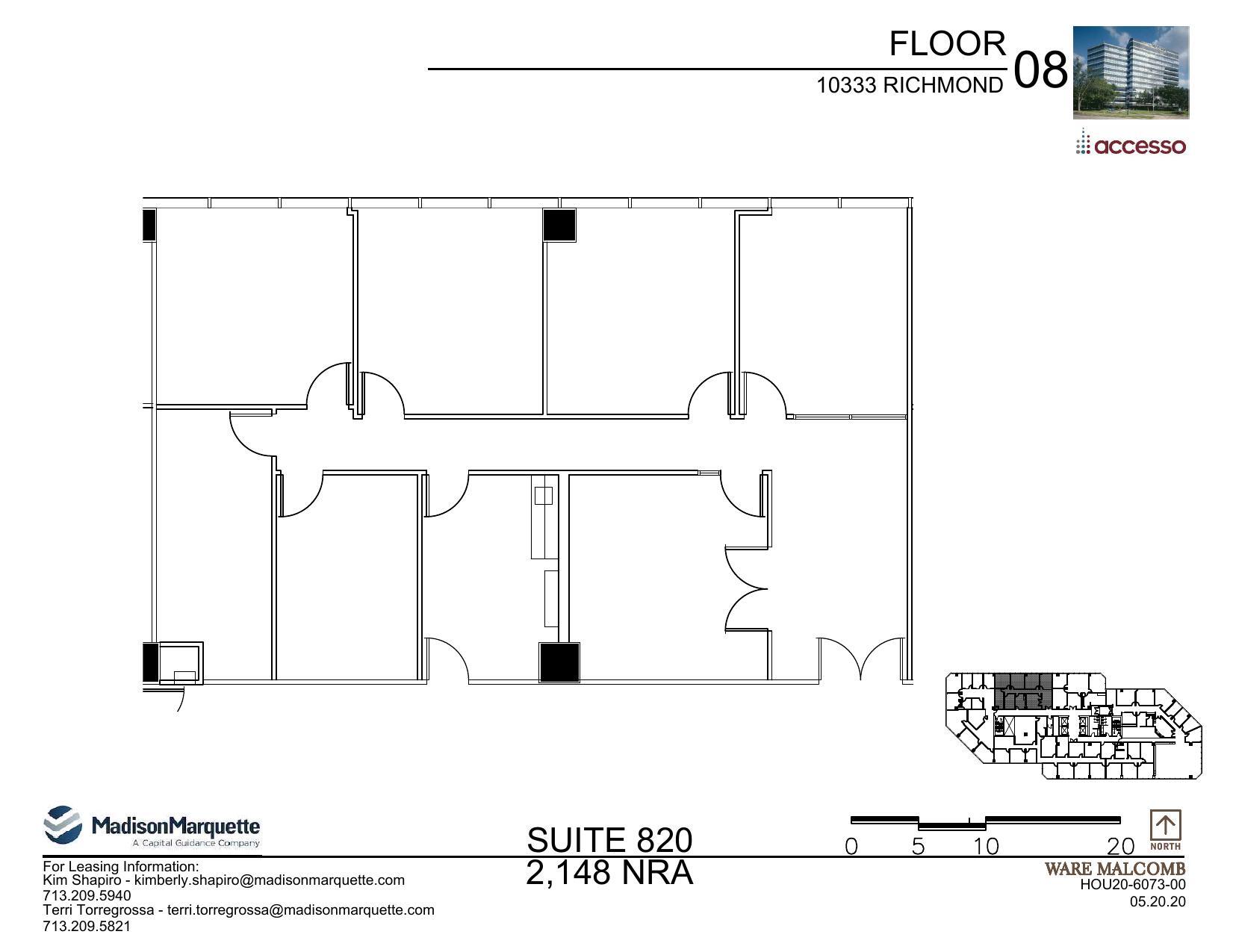 10333 Richmond Ave, Houston, TX à louer Plan d’étage– Image 1 sur 1