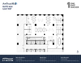 1 E Wacker Dr, Chicago, IL à louer Plan d’étage– Image 1 sur 1