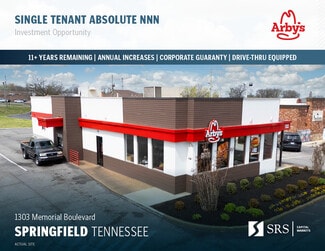 Plus de détails pour 1303 Memorial Blvd, Springfield, TN - Local commercial à vendre