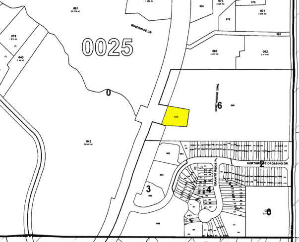 8215 Roswell Rd, Atlanta, GA à louer - Plan cadastral – Image 2 sur 9