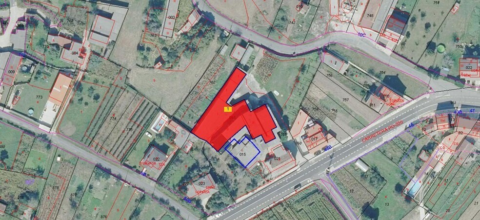 Rúa Do Convento, 48, Cuntis, Pontevedra à vendre - Plan de site – Image 3 sur 4