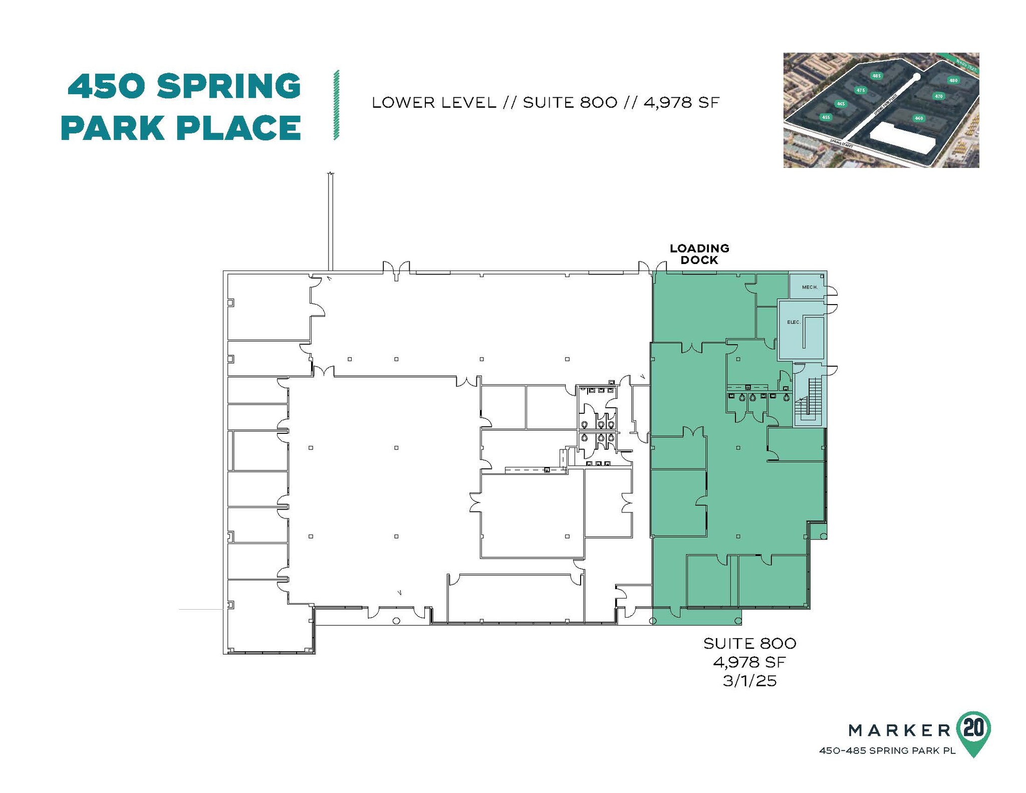 450 Spring Park Pl, Herndon, VA à louer Plan d’étage– Image 1 sur 1