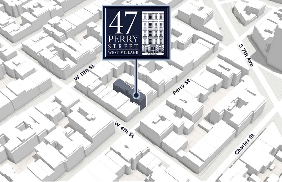 47 Perry St, New York, NY à vendre - Photo de l’immeuble – Image 3 sur 24