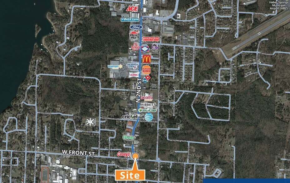205 W Front St, Heber Springs, AR à vendre - Photo principale – Image 1 sur 2