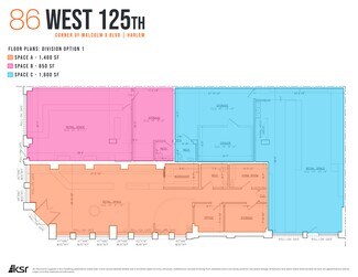 Plus de détails pour 86 W 125th St, New York, NY - Local commercial à louer