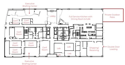 6201 America Center Dr, San Jose, CA à louer Plan d’étage– Image 2 sur 2