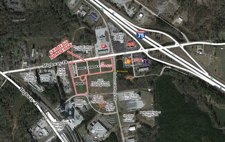 Plus de détails pour Interstate 75 & GA Hwy 18, Forsyth, GA - Terrain à vendre
