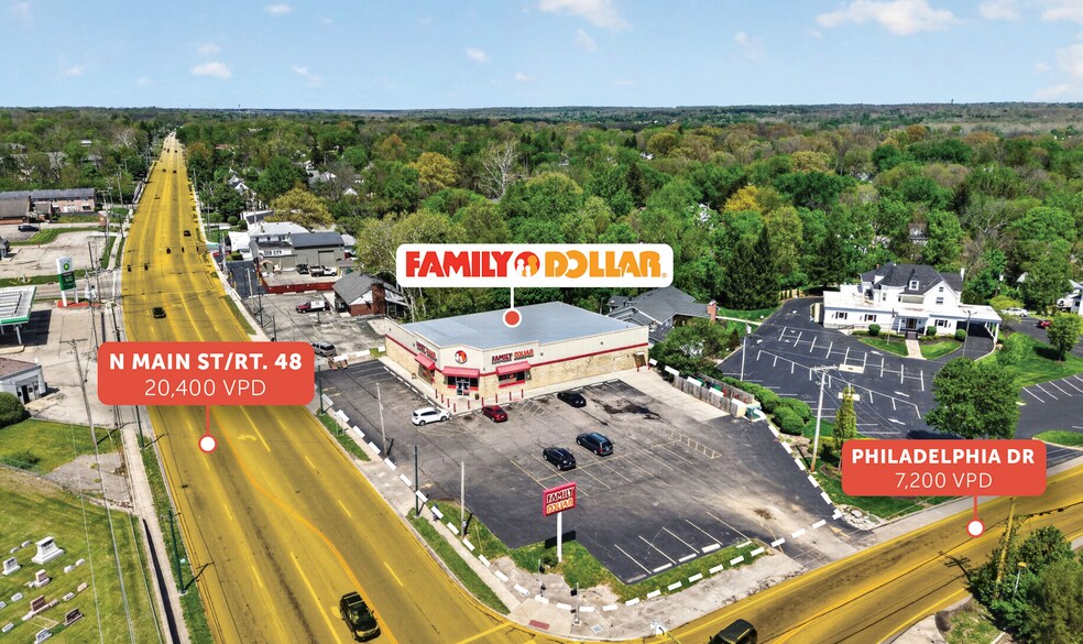 5800 N Main St, Dayton, OH à vendre - Aérien – Image 1 sur 5
