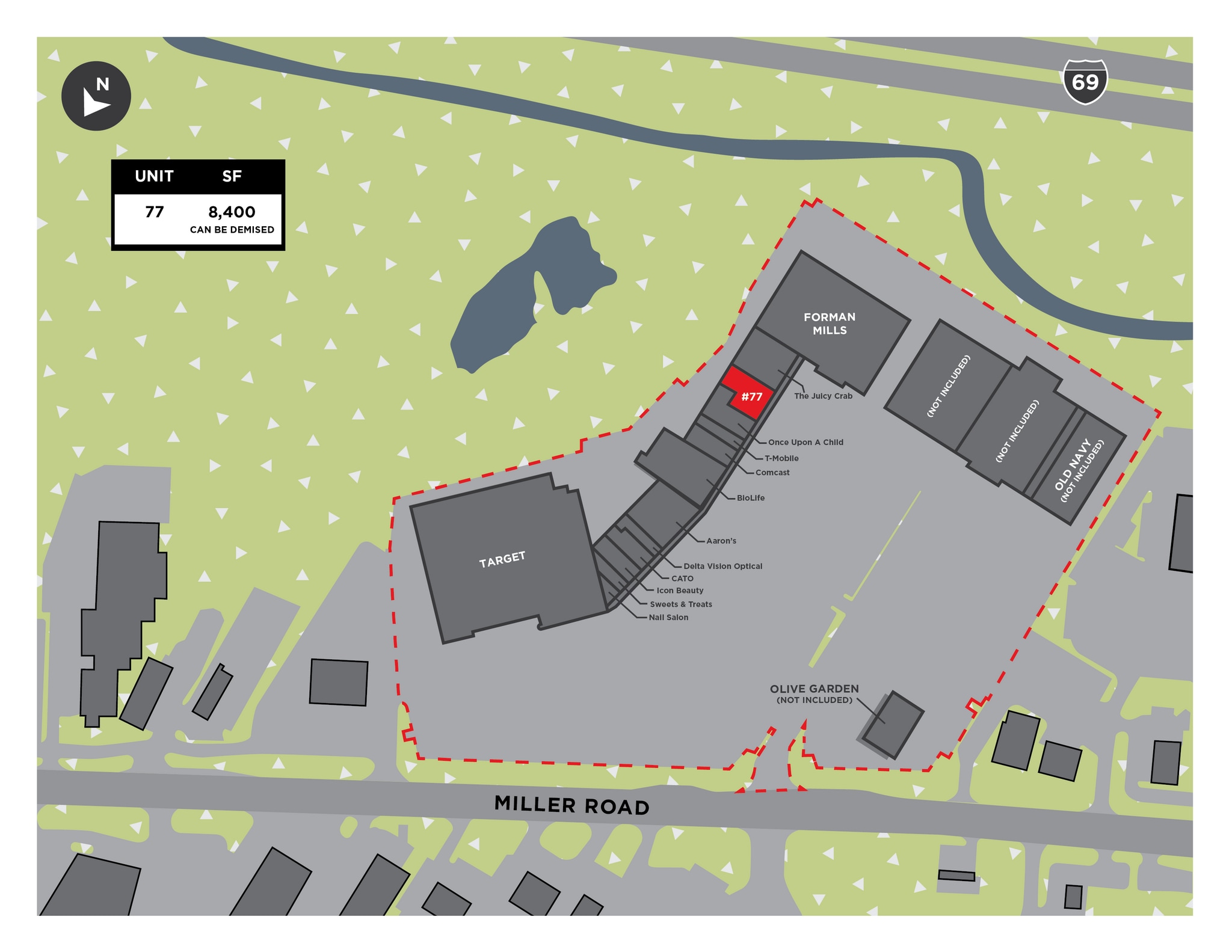 3527-3593 Miller Rd, Flint, MI à louer Photo intérieure– Image 1 sur 1