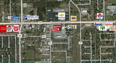 5730 W Broadway St, Pearland, TX - VUE AÉRIENNE  vue de carte - Image1