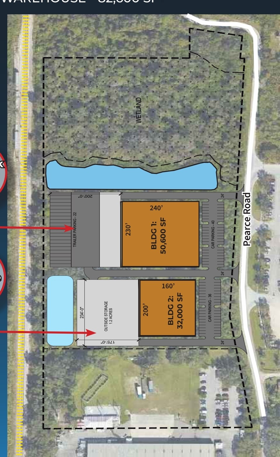 7411 28th Street Ct E, Sarasota, FL à louer Plan de site– Image 1 sur 2