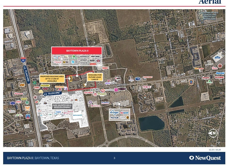 6608-6614 Garth Rd, Baytown, TX à louer Photo de l’immeuble– Image 1 sur 5